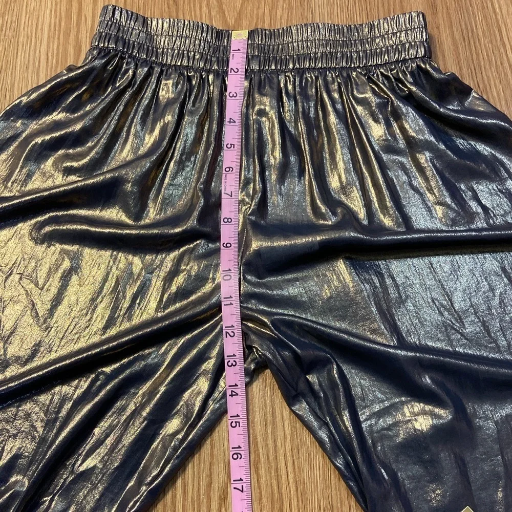 ZARA metallic ballon joggers style pants